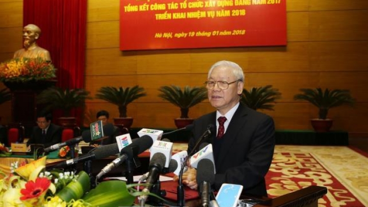 Tổng Bí thư Nguyễn Phú Trọng yêu cầu phải kiên quyết chống tham nhũng, lợi ích nhóm trong công tác cán bộ. (Thời sự chiều 19/01/2018)