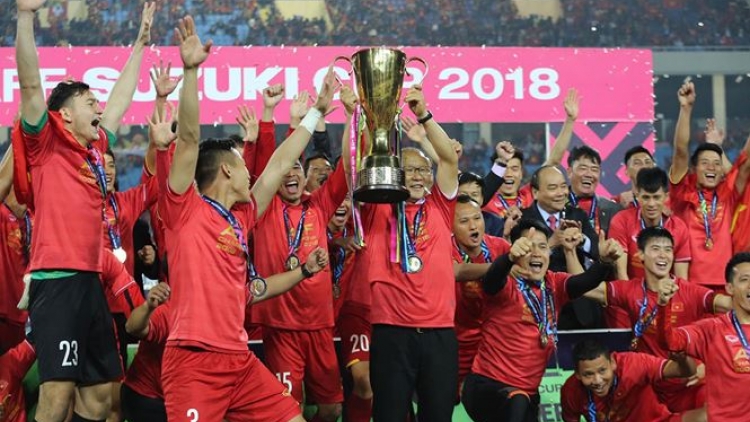 Cùng nhìn lại thành tích của bóng đá Việt Nam khi vô địch AFF Suzuki Cup 2018 (16/12/2018)