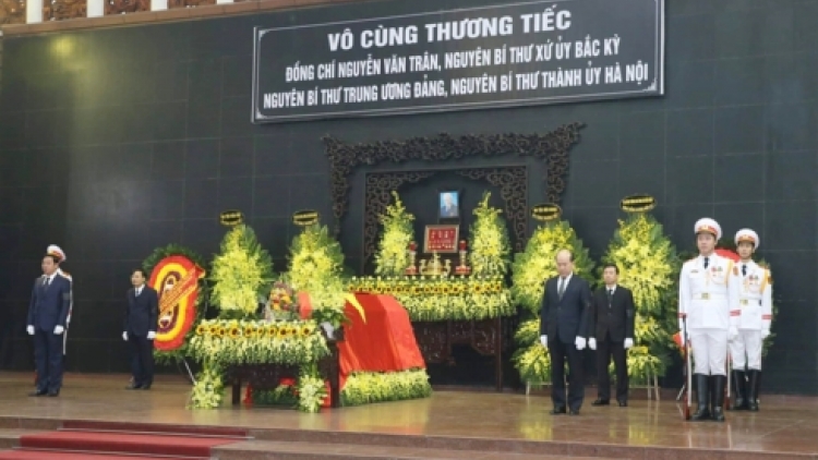 Lễ tang cấp nhà nước nguyên Bí thư xứ ủy Bắc Kỳ Nguyễn Văn Trân (Thời sự trưa 14/12/2018)