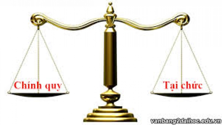 Chính qui hay tại chức – lấy kết quả thực tiễn làm tiêu chuẩn (3/12/2018)