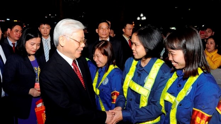 Lãnh đạo Đảng, Nhà nước thăm, chúc Tết tại nhiều địa phương, bộ, ngành (Thời sự chiều 16/2/2018)