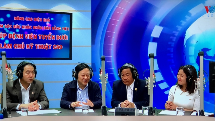 Nâng cao hiệu quả chăm sóc sức khỏe nhân dân bằng việc giúp bệnh viện tuyến dưới làm chủ kỹ thuật cao (25/2/2018)