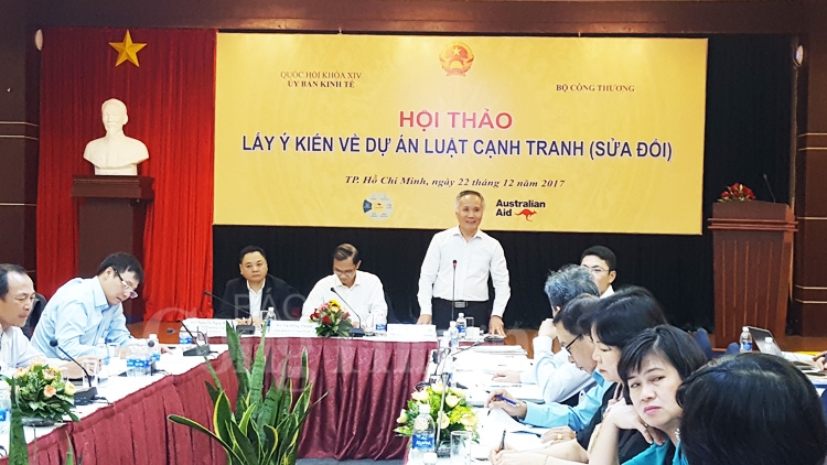 Dự thảo Luật Cạnh tranh sửa đổi: Cần bảo đảm và nâng cao năng lực cạnh tranh (07/02/2018)