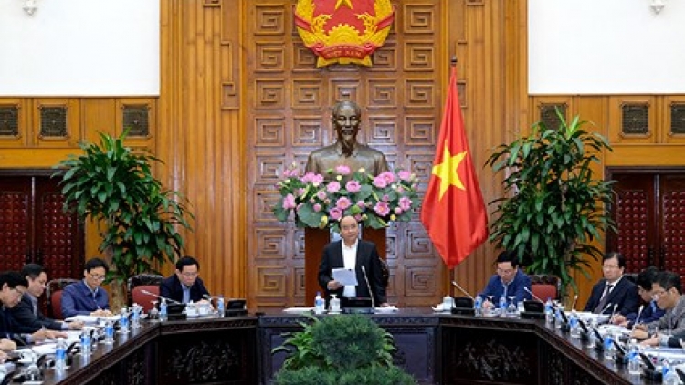 Thủ tướng Nguyễn Xuân Phúc chủ trì cuộc họp đánh giá việc thực hiện NQ số 13 của BCHTW về xây dựng kết cấu hạ tầng đồng bộ nhằm đưa nước ta cơ bản trở thành nước công nghiệp theo hướng hiện đại vào năm 2020 (Thời sự chiều 28/02/2018)