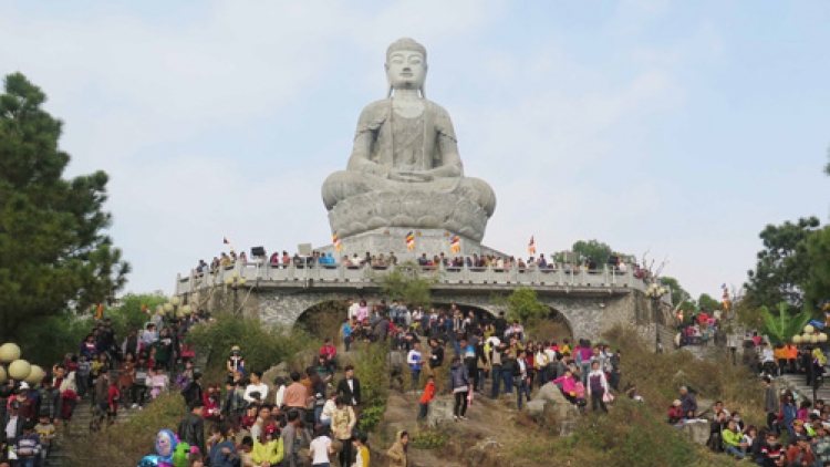 Chùa Phật Tích, huyện Tiên Du, Bắc Ninh: Công trình đậm đà bản sắc dân tộc (27/3/2018)