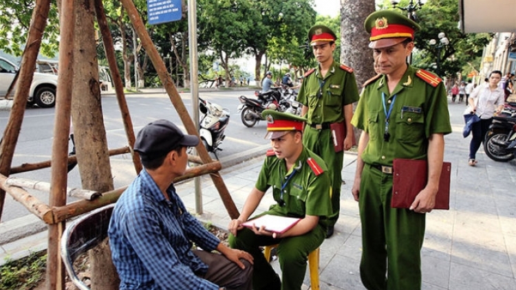 Hoạt động tự phòng tự quản về an ninh trật tự ở Hà Nội (12/3/2018)