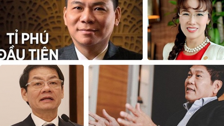 4 tỉ phú đôla của Việt Nam sẽ lan tỏa động lực khởi nghiệp, vươn lên làm giàu chính đáng tới toàn xã hội như thế nào? (8/3/2018)