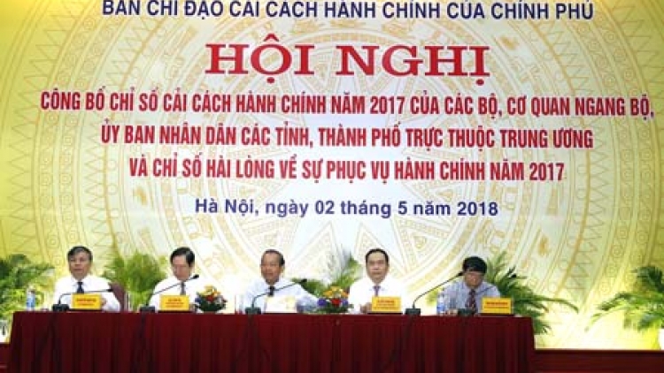 Ngân hàng Nhà nước và tỉnh Quảng Ninh dẫn đầu chỉ số cải cách hành chính năm 2017 ( Thời sự chiều 2/5/2018)