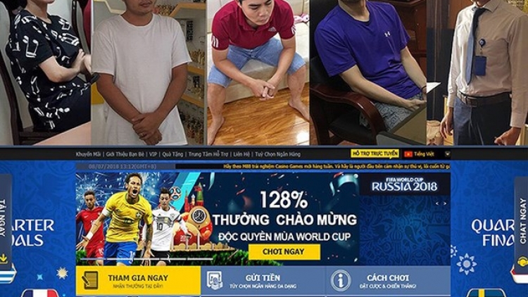 Bộ Công an triệt phá đường dây đánh bạc qua mạng M88 quy mô hơn 2.000 tỷ đồng (Thời sự chiều 8/7/2018)