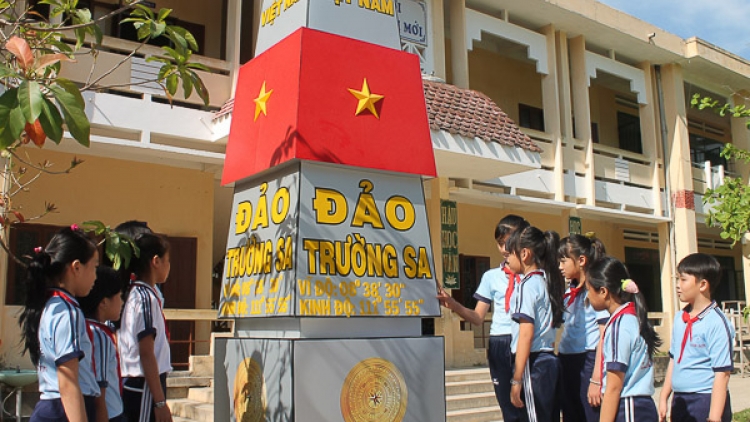 Tuyên truyền giáo dục về biển đảo trong trường học (21/7/2018)