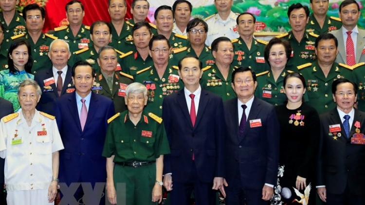 Chủ tịch nước Trần Đại Quang dự Đại hội Đại biểu Hiệp hội doanh nhân cựu chiến binh Việt Nam (Thời sự trưa 8/8/2018)