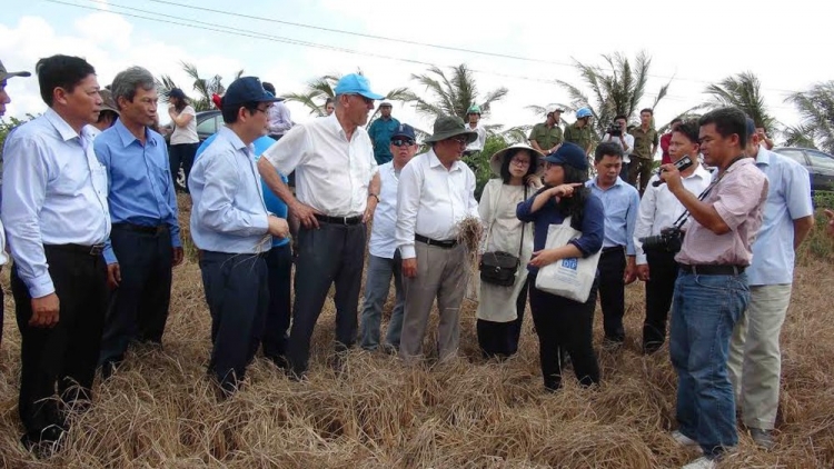 Liên hợp quốc hỗ trợ người dân Việt Nam thích ứng với biến đổi khí hậu (28/1/2019)