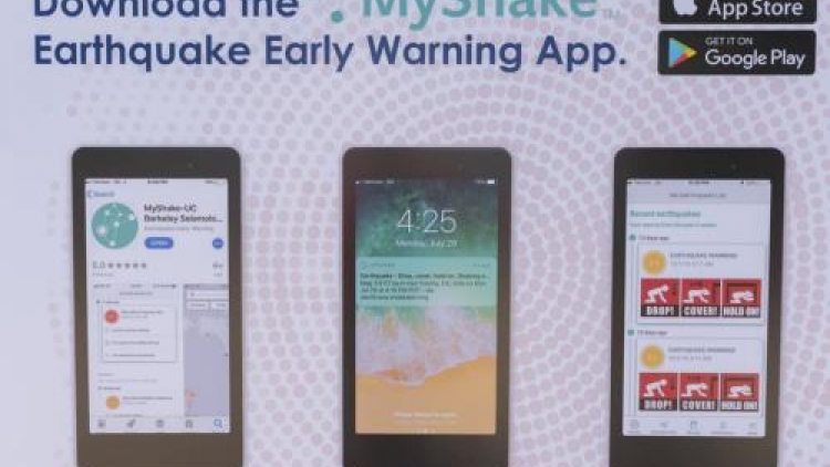 Mỹ ra mắt hệ thống cảnh báo động đất đầu tiên ở bang California (22/10/2019)