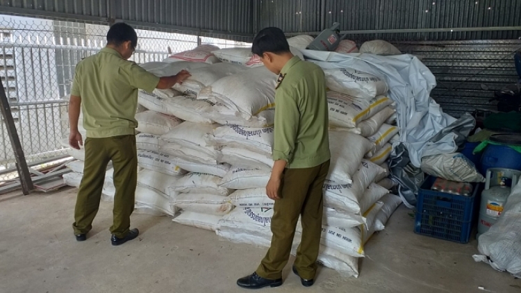 Tây Ninh: Tiếp tục tạm giữ gần 13 tấn đường cát nghi nhập lậu (19/11/2019)