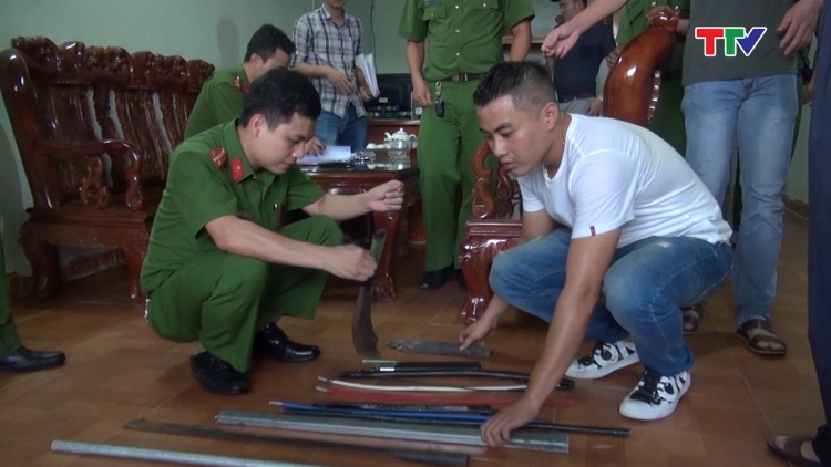 Phòng, chống tội phạm băng, ổ, nhóm ở Thanh Hóa (25/11/2019)
