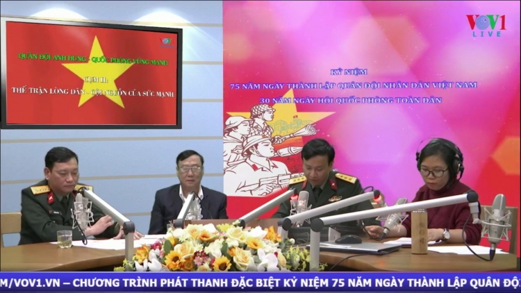 CHƯƠNG TRÌNH ĐẶC BIỆT KỶ NIỆM 75 NĂM NGÀY THÀNH LẬP QUÂN ĐỘI NHÂN DÂN VIỆT NAM VÀ 30 NĂM NGÀY HỘI QUỐC PHÒNG TOÀN DÂN. Phần 2: Thế trận lòng dân - Cội nguồn của sức mạnh (22/12/2019)