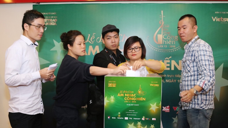 Những gương mặt nghệ sỹ và tác phẩm, chương trình âm nhạc tiêu biểu vừa được công bố trong bảng đề cử giải thưởng Âm nhạc Cống hiến năm nay (12/3/2019)