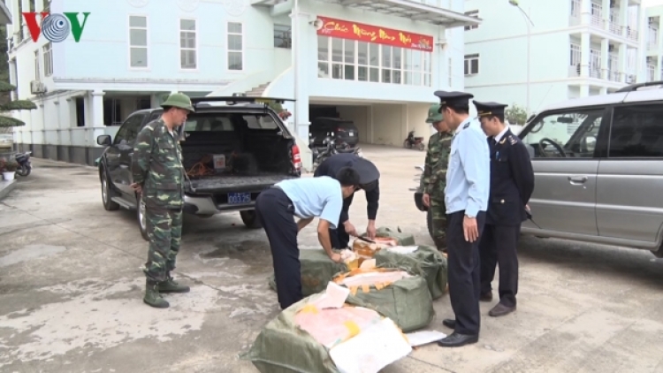 Lạng Sơn: Cấp bách ngăn chặn nhập lậu thực phẩm “bẩn” từ thịt lợn (28/3/2019)