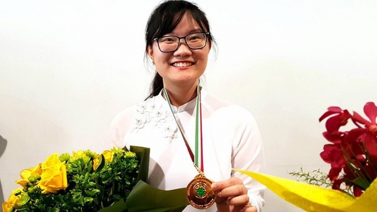 Sinh viên Nguyễn Phương Thảo, một trong 10 gương mặt thanh niên tiêu biểu (26/3/2019)