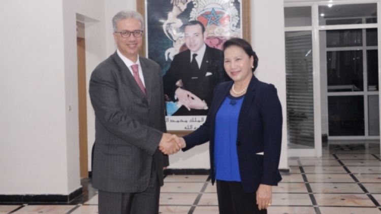 Chủ tịch Quốc hội Nguyễn Thị Kim Ngân gặp Toàn quyền Vùng Marakech và mong muốn cơ hội hợp tác với các doanh nghiệp trong những lĩnh vực mà thành phố có tiềm năng (Thời sự trưa 30/3/2019)
