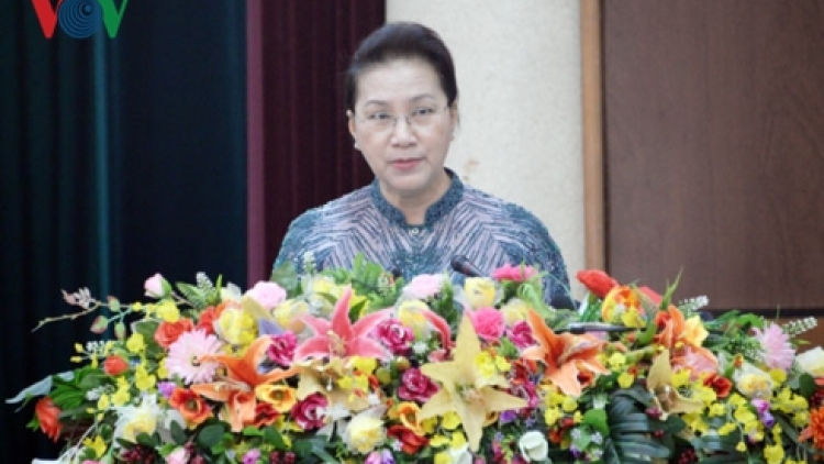 Chủ tịch Quốc hội Nguyễn Thị Kim Ngân dự Hội nghị tổng kết 10 năm thực hiện Quyết tâm thư của già làng các dân tộc Tây Nguyên (Thời sự trưa 19/3/2019)