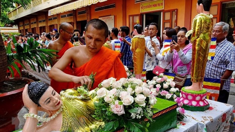 Thủ tướng Nguyễn Xuân Phúc làm việc với lãnh đạo các địa phương phía Nam nhân dịp dự mừng Tết cổ truyền Chol Chnam Thmay năm 2019 (Thời sự chiều 5/4/2019)