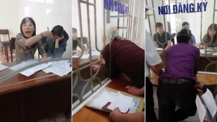 Tấm kính và khoảng cách giữa cán bộ, công chức với người dân (19/4/2019)