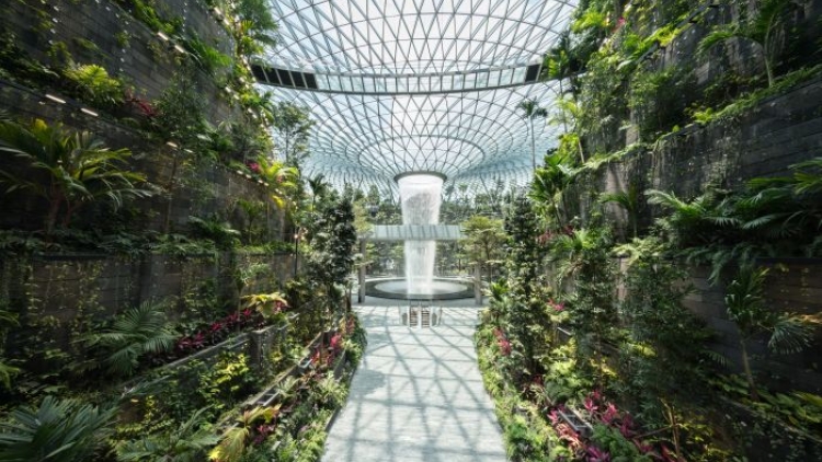 Chính phủ Singapore giới thiệu thác nước trong nhà cao nhất thế giới (16/4/2019)