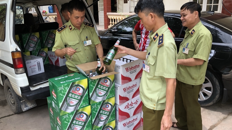 Lạng Sơn: Tạm giữ trên 1.300 sản phẩm thực phẩm nhập lậu từ Trung Quốc (24/6/2019)