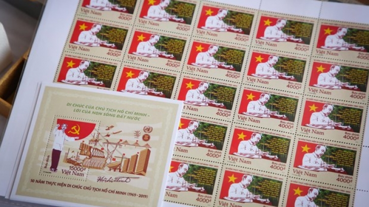 THỜI SỰ 21H30 ĐÊM 27/8/2019: Phát hành bộ tem đặc biệt kỷ niệm “50 năm thực hiện Di chúc Chủ tịch Hồ Chí Minh”.