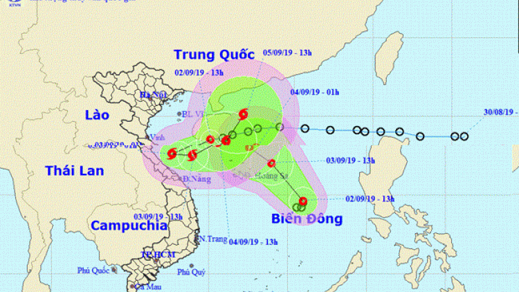 THỜI SỰ 6H CHIỀU 2/9/2019: Biển Đông xuất hiện hai áp thấp nhiệt đới đang mạnh lên thành cơn bão số 5.