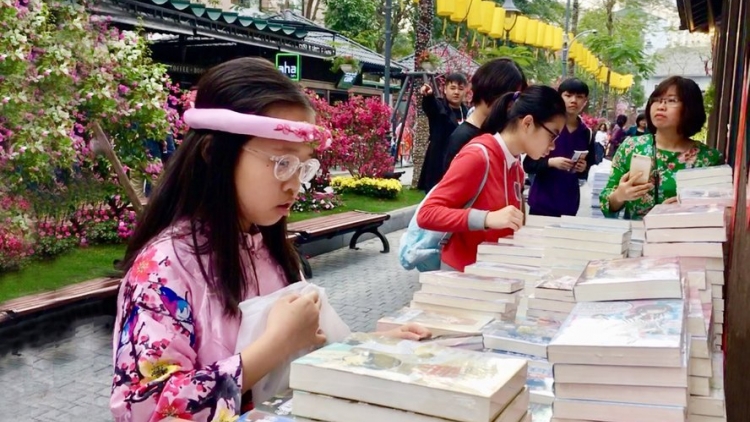 Khai mạc Phố sách Xuân Canh Tý tại Hà Nội (27/1/2020)