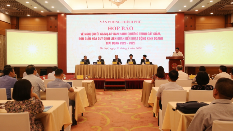 Nghị Quyết 68 của Chính phủ: Đợt sóng cải cách thứ 3 về cắt giảm, đơn giản hóa quy định kinh doanh (22/10/2020)