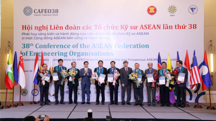Hội nghị Liên đoàn các Tổ chức Kỹ sư ASEAN- CAFEO38 “Phát huy sáng kiến và hành động của Liên đoàn Kỹ sư ASEAN trong xây dựng cộng đồng ASEAN bền vững và thịnh vượng” (25/11/2020)