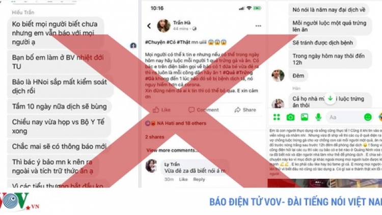 Dập tin giả để cùng dập dịch (10/2/2020)