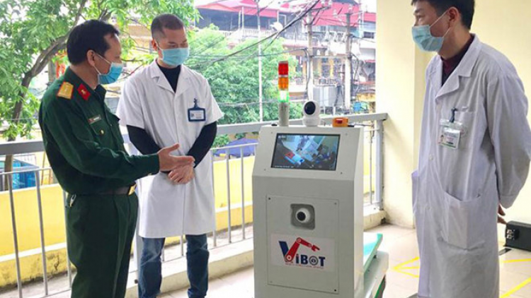 Tăng hiệu quả phòng, chống dịch bệnh từ việc sử dụng robot (11/4/2020)