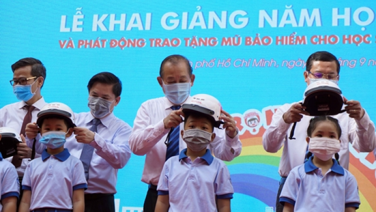 THỜI SỰ 12H TRƯA 6/9/2020: Phó Thủ tướng Thường trực Trương Hòa Bình phát động "Tháng cao điểm an toàn giao thông cho học sinh đến trường"