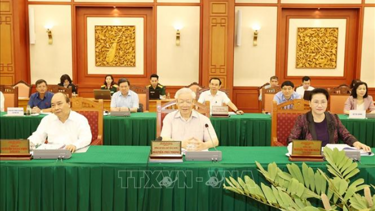 THỜI SỰ 12H TRƯA 12/9/2020: Tổng Bí thư, Chủ tịch nước Nguyễn Phú Trọng chủ trì buổi làm việc của Bộ Chính trị với Ban Thường vụ Quân ủy Trung ương cho ý kiến về công tác chuẩn bị Đại hội Đảng bộ Quân đội lần thứ 11, nhiệm kỳ 2020 - 2025