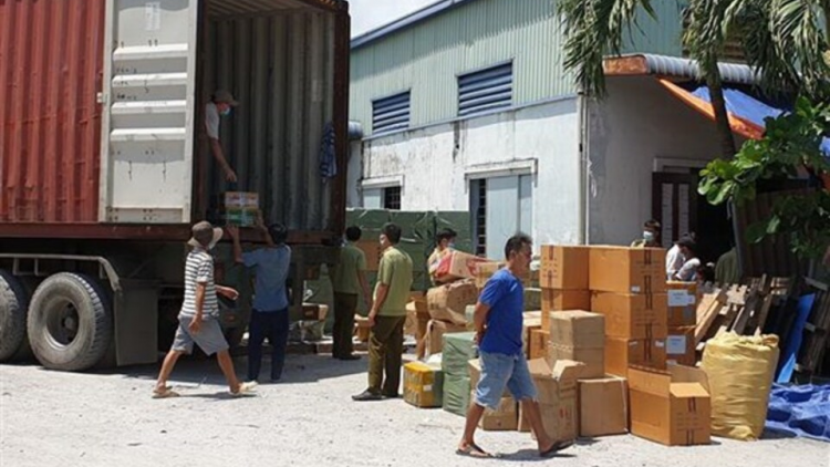 Thành phố Hồ Chí Minh bắt giữ lô hàng vi phạm trị giá hơn 2 tỷ đồng có xuất xứ Trung Quốc (3/9/2020)