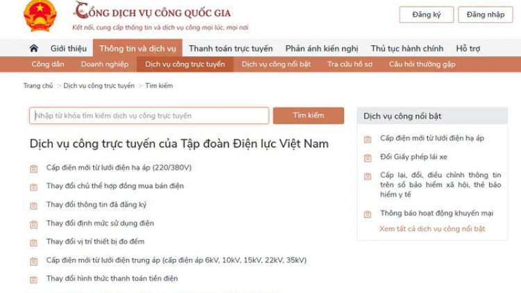 Cổng Dịch vụ công quốc gia: Cầu nối giữa cơ quan Nhà nước với người dân, doanh nghiệp (7/01/2021)