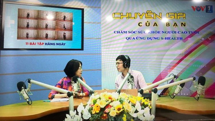 Chăm sóc sức khỏe người cao tuổi qua ứng dựng S-Health (7/10/2021)