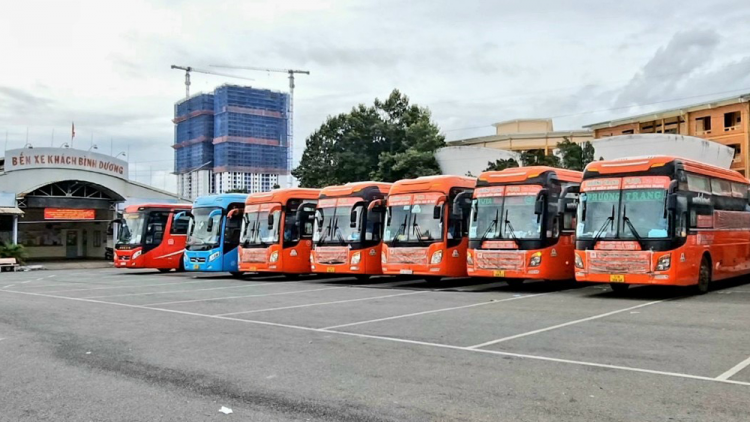 Ngày 15/10, xe bus, taxi ở Bình Dương được hoạt động nội tỉnh (14/10/2021)