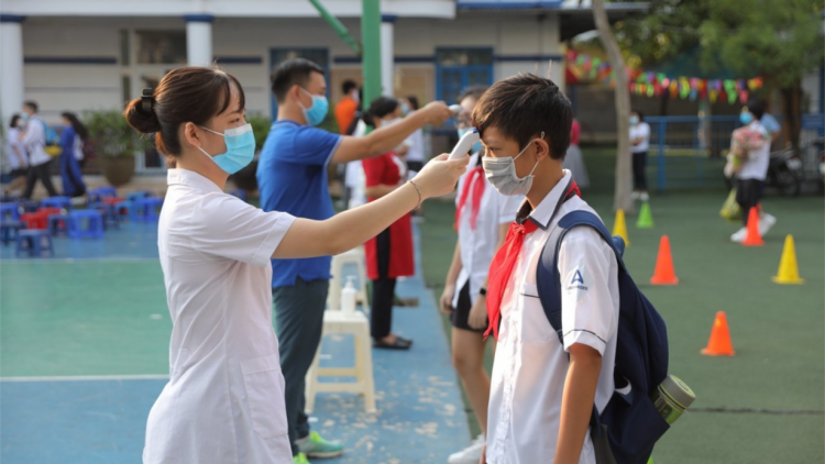 Hà Nội: Chuẩn bị mở cửa trường học an toàn (05/11/2021)