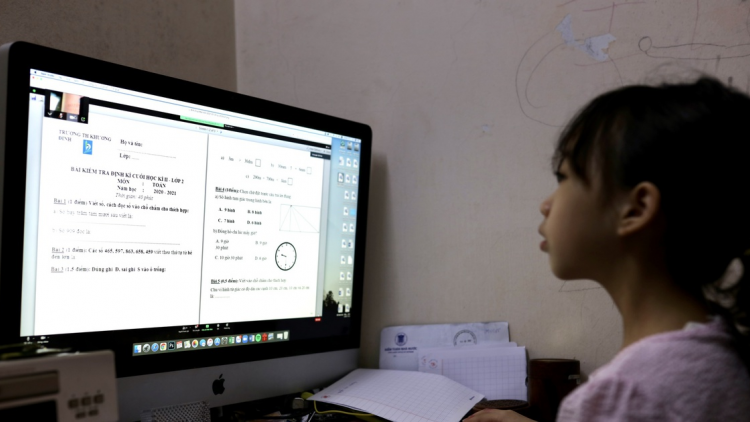 Học trực tuyến, kiểm tra đánh giá cuối kỳ làm sao để đảm bảo khách quan, công bằng? (30/12/2021)