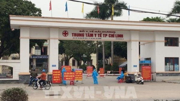 Các tài xế hỗ trợ vận chuyển thiết bị, nhu yếu phẩm ở Chí Linh – Hải Dương (4/2/2021)