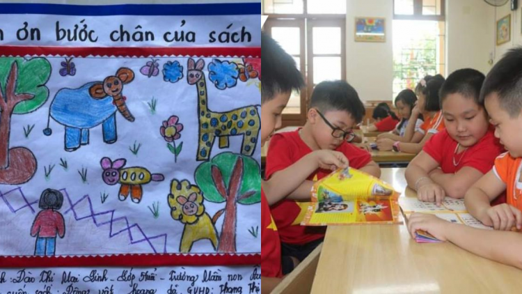 Dự án "Bước chân của sách" và sự lan tỏa văn hóa đọc, tri thức trong nhà trường (20/4/2021)