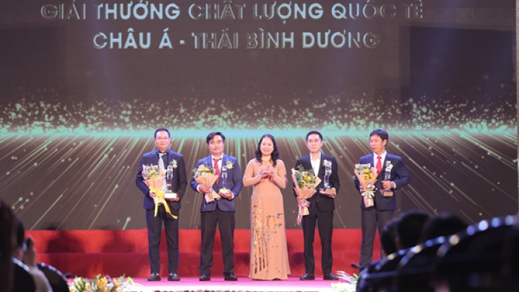 Lễ trao Giải thưởng Chất lượng Quốc gia 2019, 2020 và Giải thưởng Chất lượng quốc tế châu Á- Thái Bình Dương (25/04/2021)