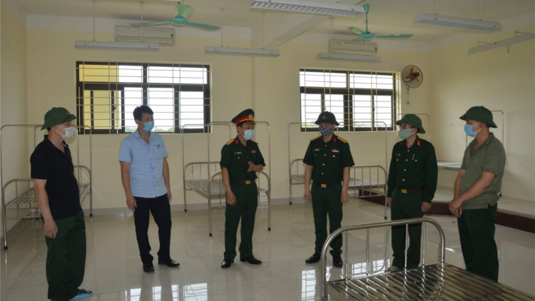 Chiều 19/5 đã hoàn thành các bệnh viện dã chiến ở Bắc Ninh và Bắc Giang (19/5/2021)