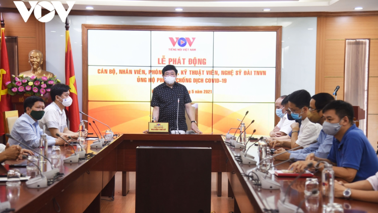 Đài Tiếng nói Việt Nam ủng hộ phòng, chống dịch COVID-19 (31/5/2021)