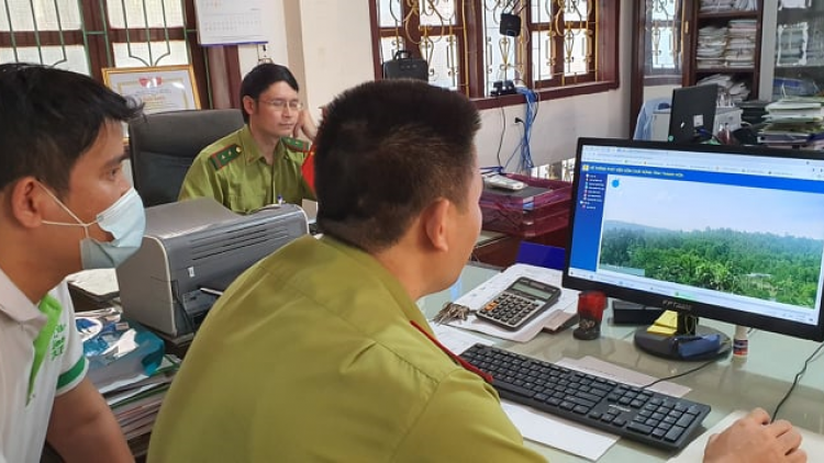 Thanh Hoá: Dùng “Mắt thần” theo dõi cháy rừng (24/06/2021)